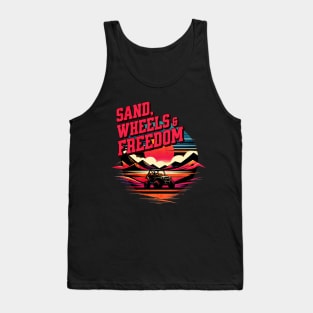 Sand Buggy Vintage Retro Design Tank Top